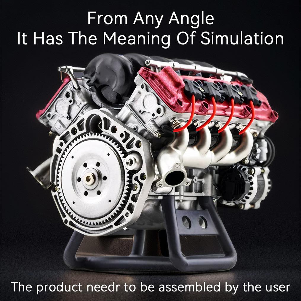 DIY Mini Motor V8 Engine RC Performance V8 Engine - DIY Engine Model by Extoril