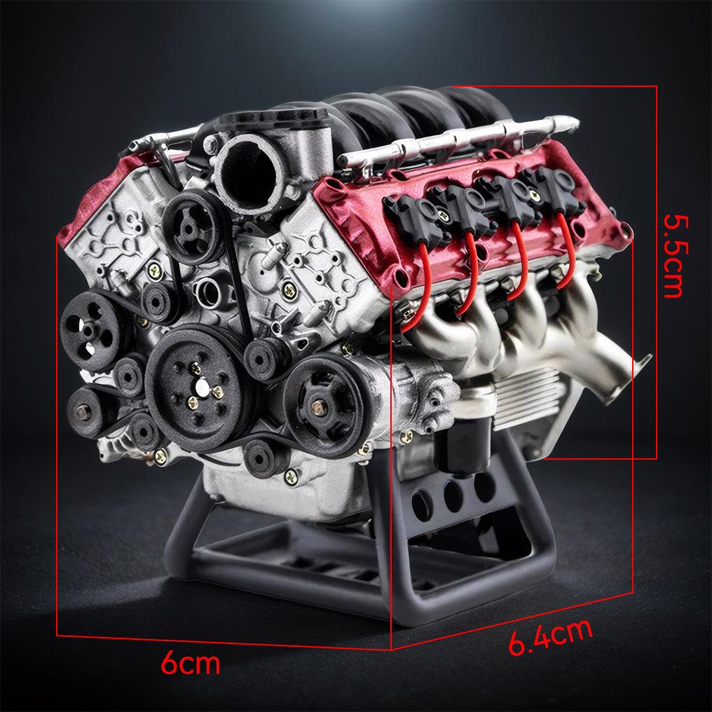 DIY Mini Motor V8 Engine RC Performance V8 Engine - DIY Engine Model by Extoril