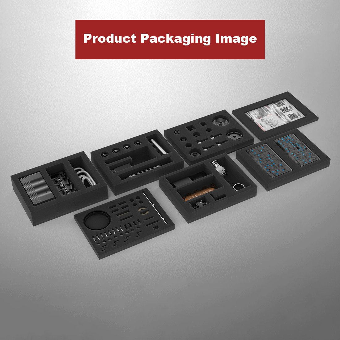 DIY OHC L4 Engine 14CC Gasoline Water-cooled Engine Model Kit FS-L400BGC - DIY Engine Model by Extoril