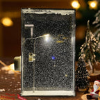 Enchanting DIY Street Light Snow Simulation - home decor by Extoril