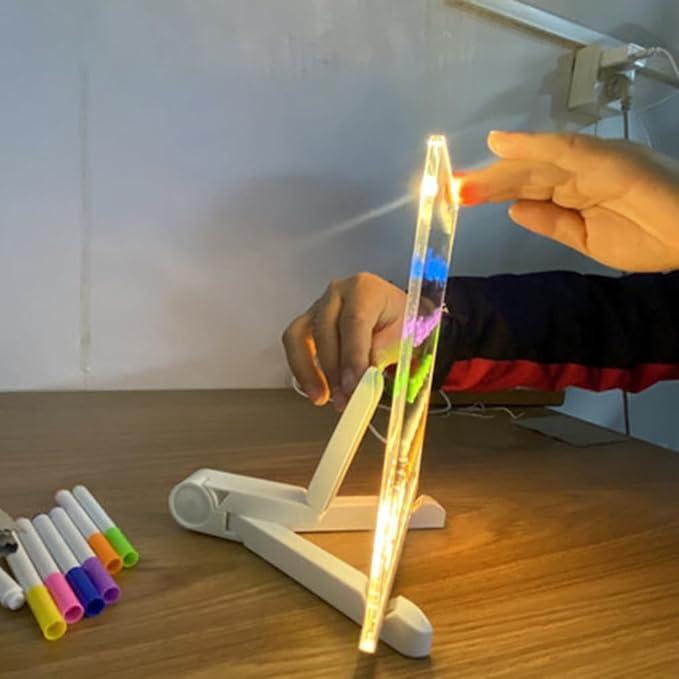Personalized LED Erasable Acrylic Lamp for Kids - home decor by Extoril