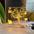 Personalized LED Erasable Acrylic Lamp for Kids - home decor by Extoril