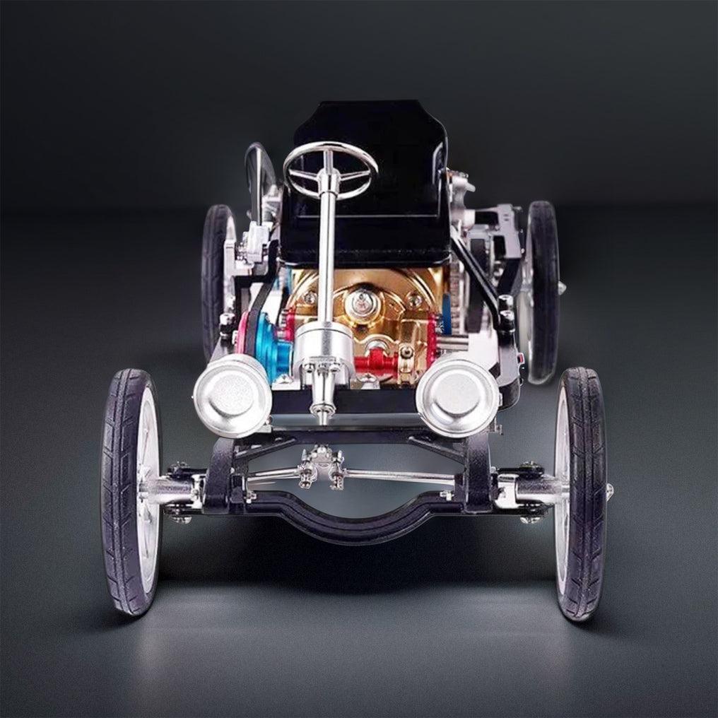 Teching Car Engine Assembly Kit Single Cylinder Car Building Kit Toy Gift for Adult - DIY Engine Model by Extoril