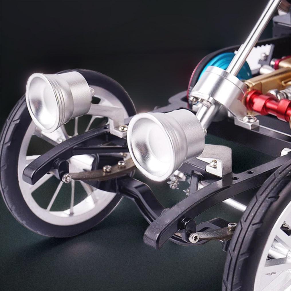 Teching Car Engine Assembly Kit Single Cylinder Car Building Kit Toy Gift for Adult - DIY Engine Model by Extoril