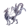 DIY 3D Metal Mechanical Nine-tailed Fox Puzzle Model Kit Assembly - 3d metal puzzle by Extoril