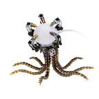 DIY 3D Metal Steampunk Galaxy Mechanical Octopus - 3d metal puzzle by Extoril