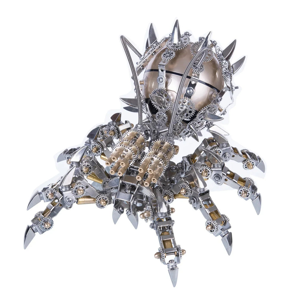 DIY 3D Metal Tarantula with Black Speaker Puzzle Model Kit 1000+PCS - 3d metal puzzle by Extoril