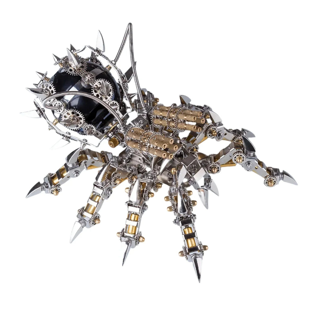 DIY 3D Metal Tarantula with Black Speaker Puzzle Model Kit 1000+PCS - 3d metal puzzle by Extoril