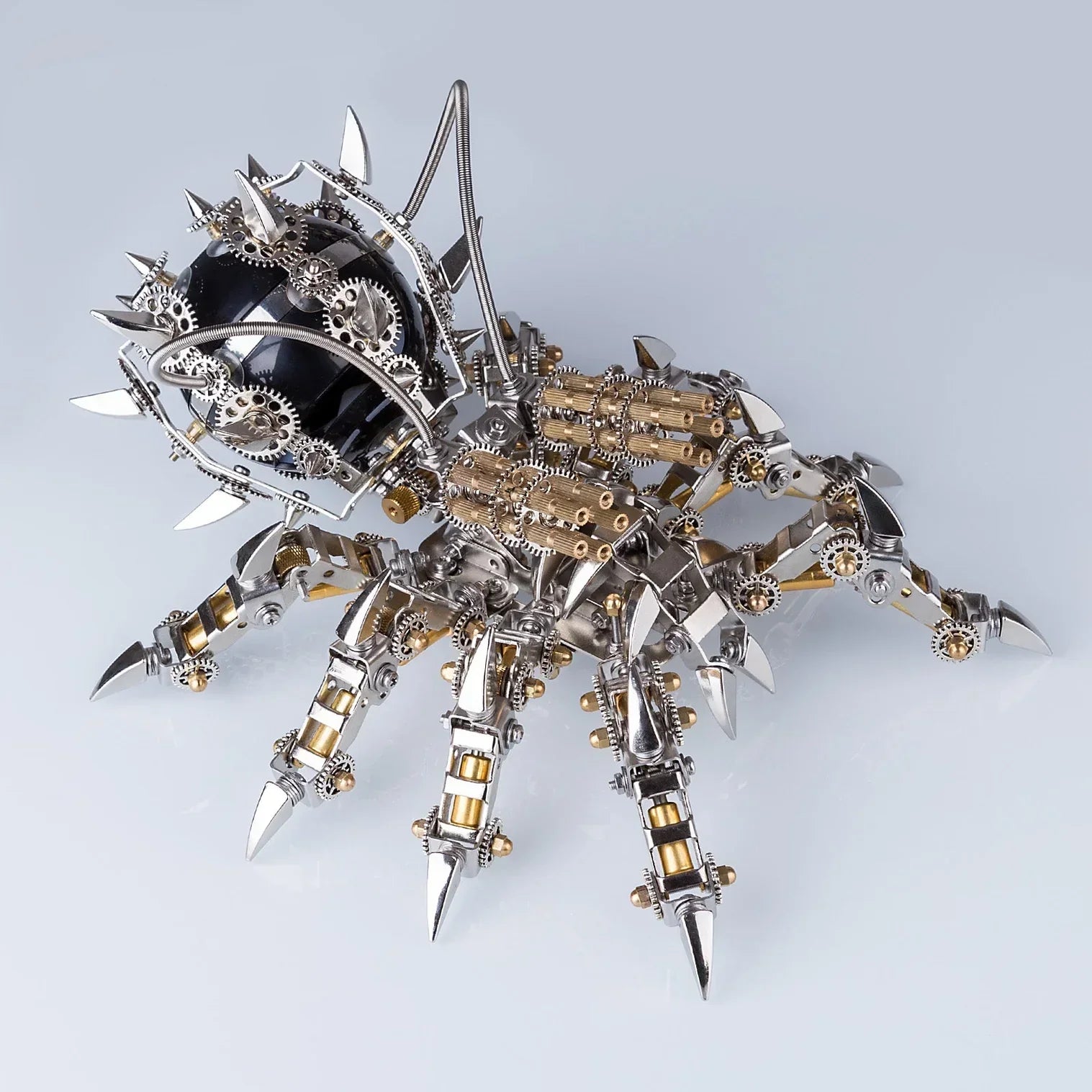 DIY 3D Metal Tarantula with Black Speaker Puzzle Model Kit 1000+PCS - 3d metal puzzle by Extoril