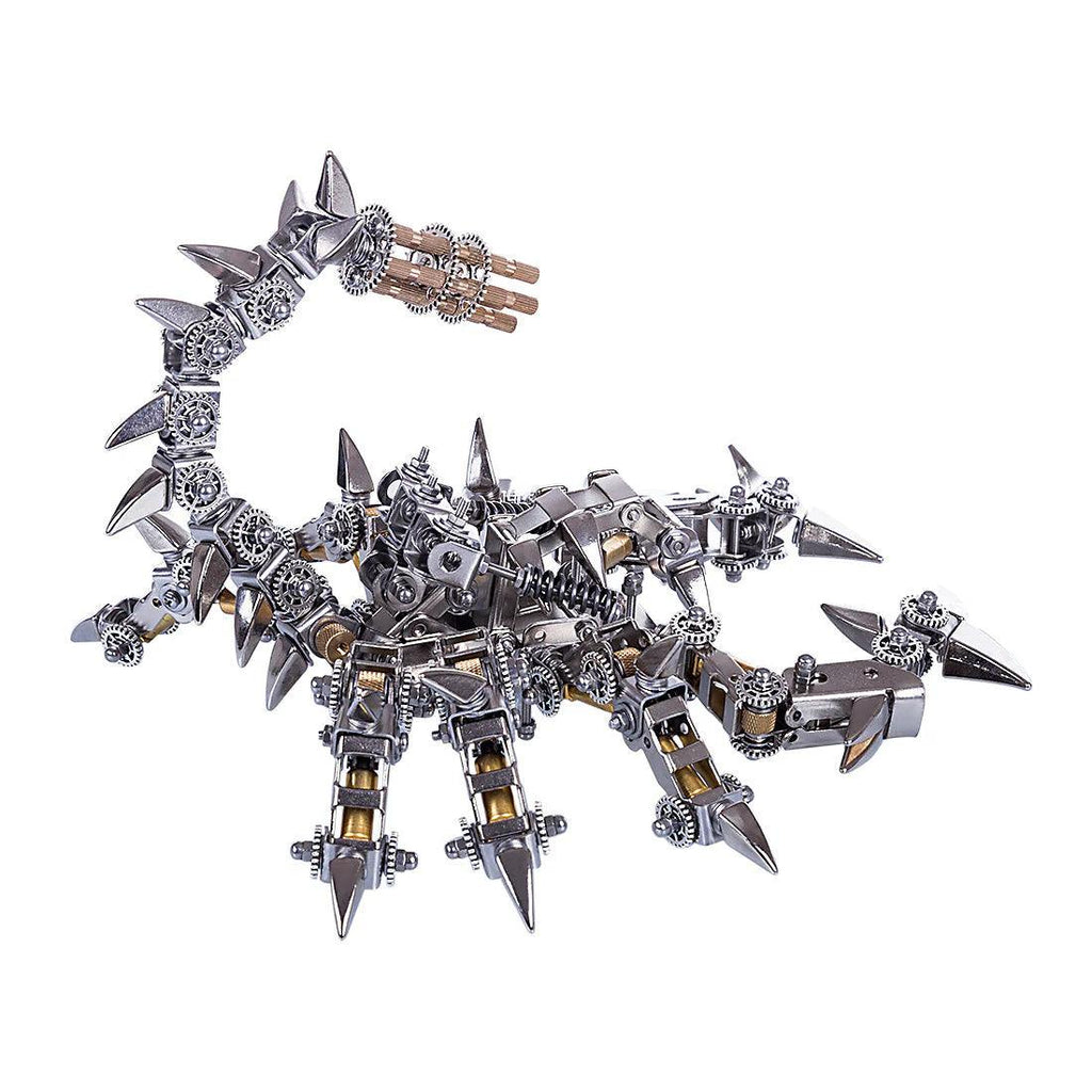 DIY 3D Metal Mechanical War Scorpion Puzzle Model Assembly Kit - 3d metal puzzle by Extoril