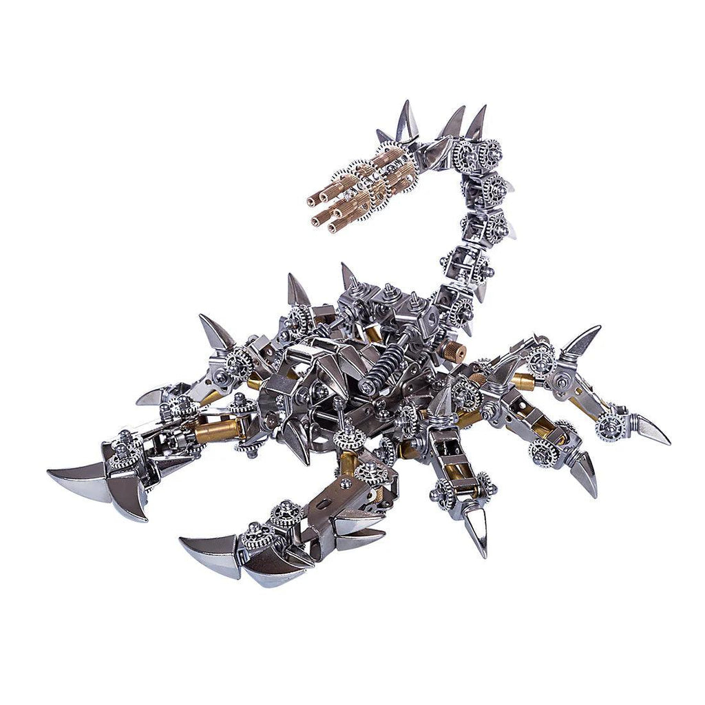 DIY 3D Metal Mechanical War Scorpion Puzzle Model Assembly Kit - 3d metal puzzle by Extoril