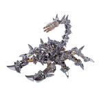 DIY 3D Metal Mechanical War Scorpion Puzzle Model Assembly Kit - 3d metal puzzle by Extoril