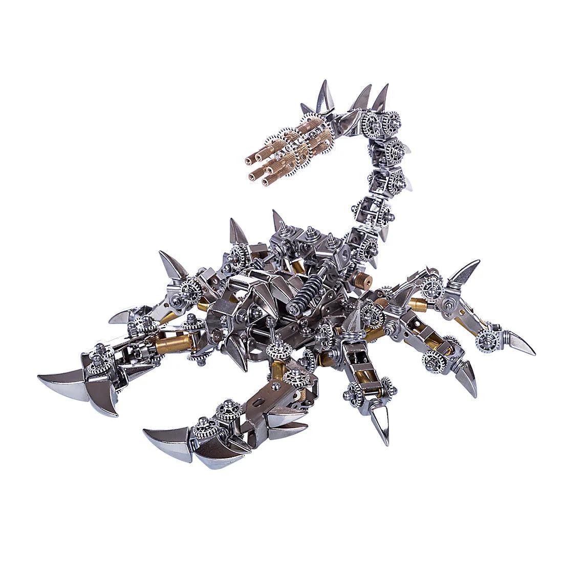 DIY 3D Metal Mechanical War Scorpion Puzzle Model Assembly Kit - 3d metal puzzle by Extoril