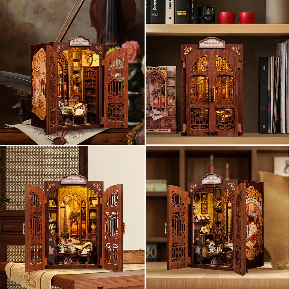 Diy Book Nook Shelf - Bookshop Memories - DIY Booknooks by Extoril