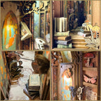 Diy Book Nook Shelf - Butterfly of the Unknow Lands - DIY Booknooks by Extoril
