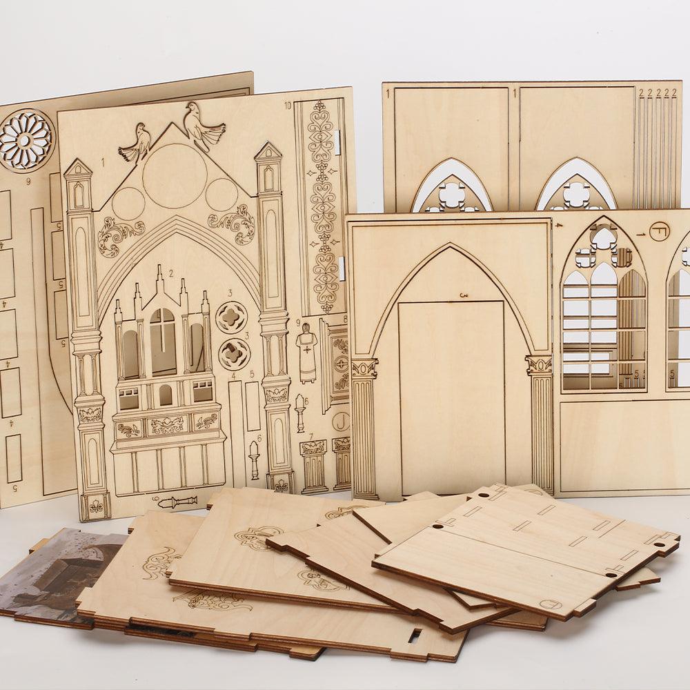Diy Book Nook Shelf - Pray in The Church - DIY Booknooks by Extoril