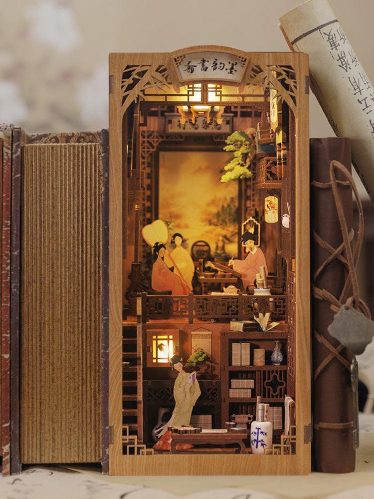 Diy Book Nook Shelf - Rhyme Bookstore - DIY Booknooks by Extoril