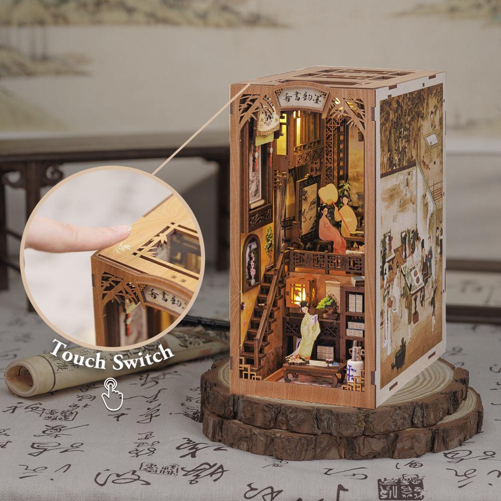 Diy Book Nook Shelf - Rhyme Bookstore - DIY Booknooks by Extoril