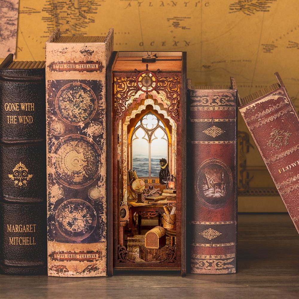 Diy Book Nook Shelf - Sailing Memory - DIY Booknooks by Extoril