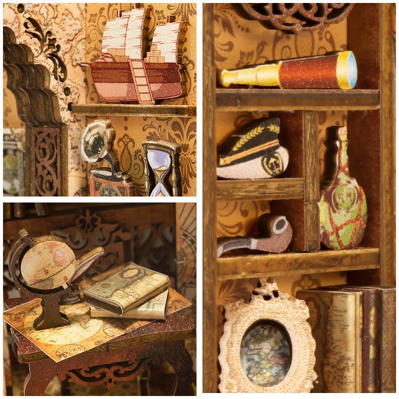 Diy Book Nook Shelf - Sailing Memory - DIY Booknooks by Extoril
