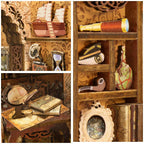 Diy Book Nook Shelf - Sailing Memory - DIY Booknooks by Extoril