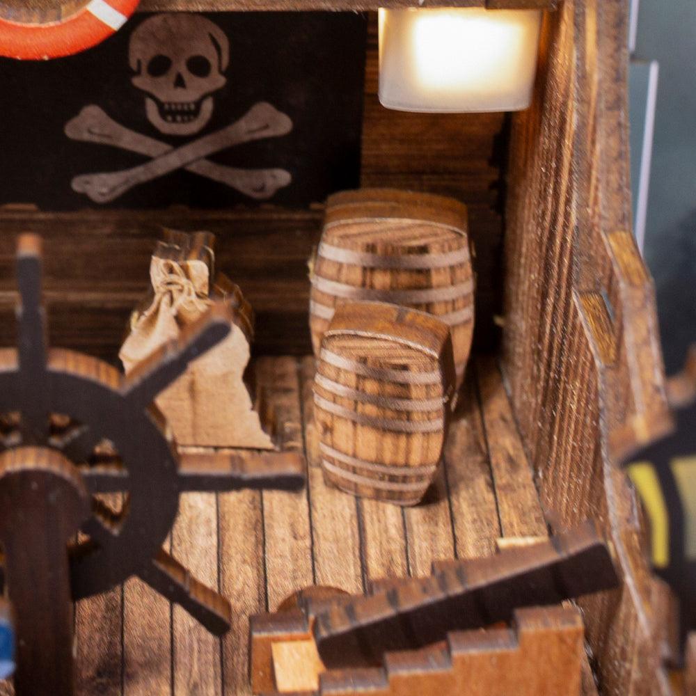 Diy Book Nook Shelf - Sea Hunter - DIY Booknooks by Extoril