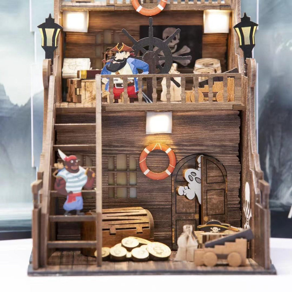 Diy Book Nook Shelf - Sea Hunter - DIY Booknooks by Extoril