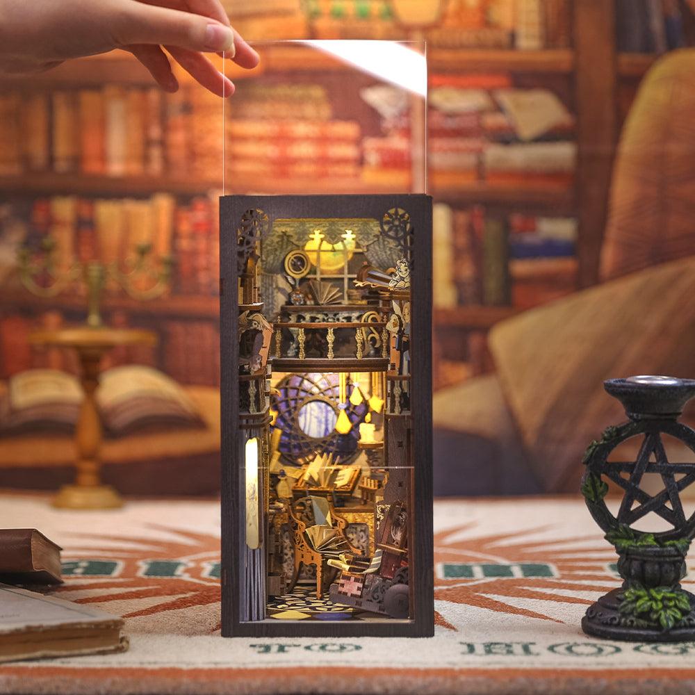 Diy Book Nook Shelf - The Nebula Rest Room - DIY Booknooks by Extoril