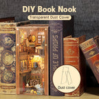 Diy Book Nook Shelf - Eternal Bookstore - DIY Booknooks by Extoril