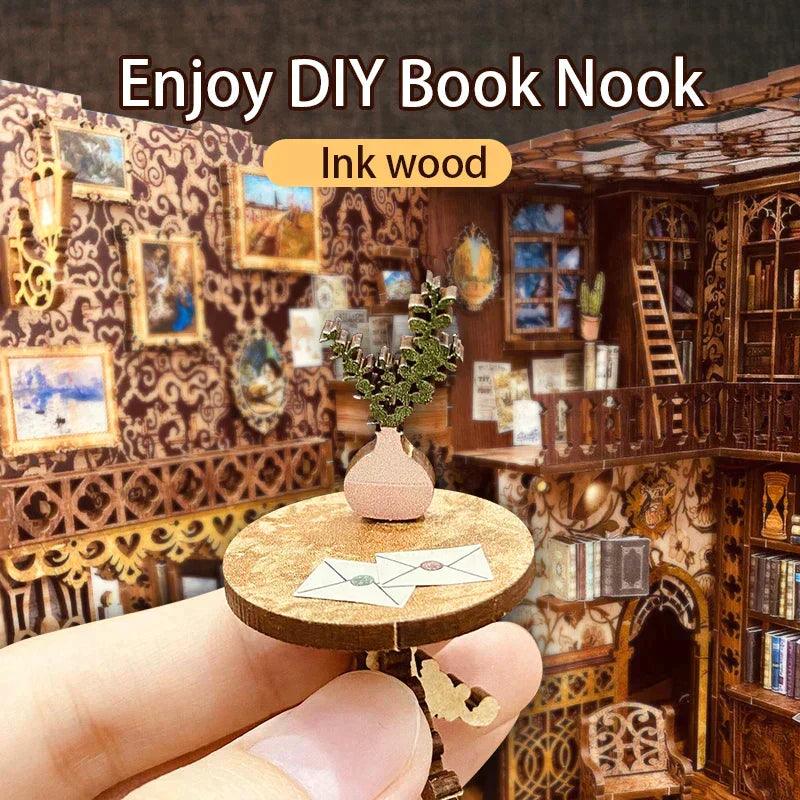 Diy Book Nook Shelf - Eternal Bookstore - DIY Booknooks by Extoril