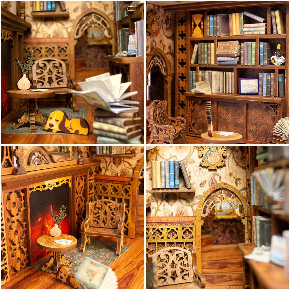 Diy Book Nook Shelf - Eternal Bookstore - DIY Booknooks by Extoril