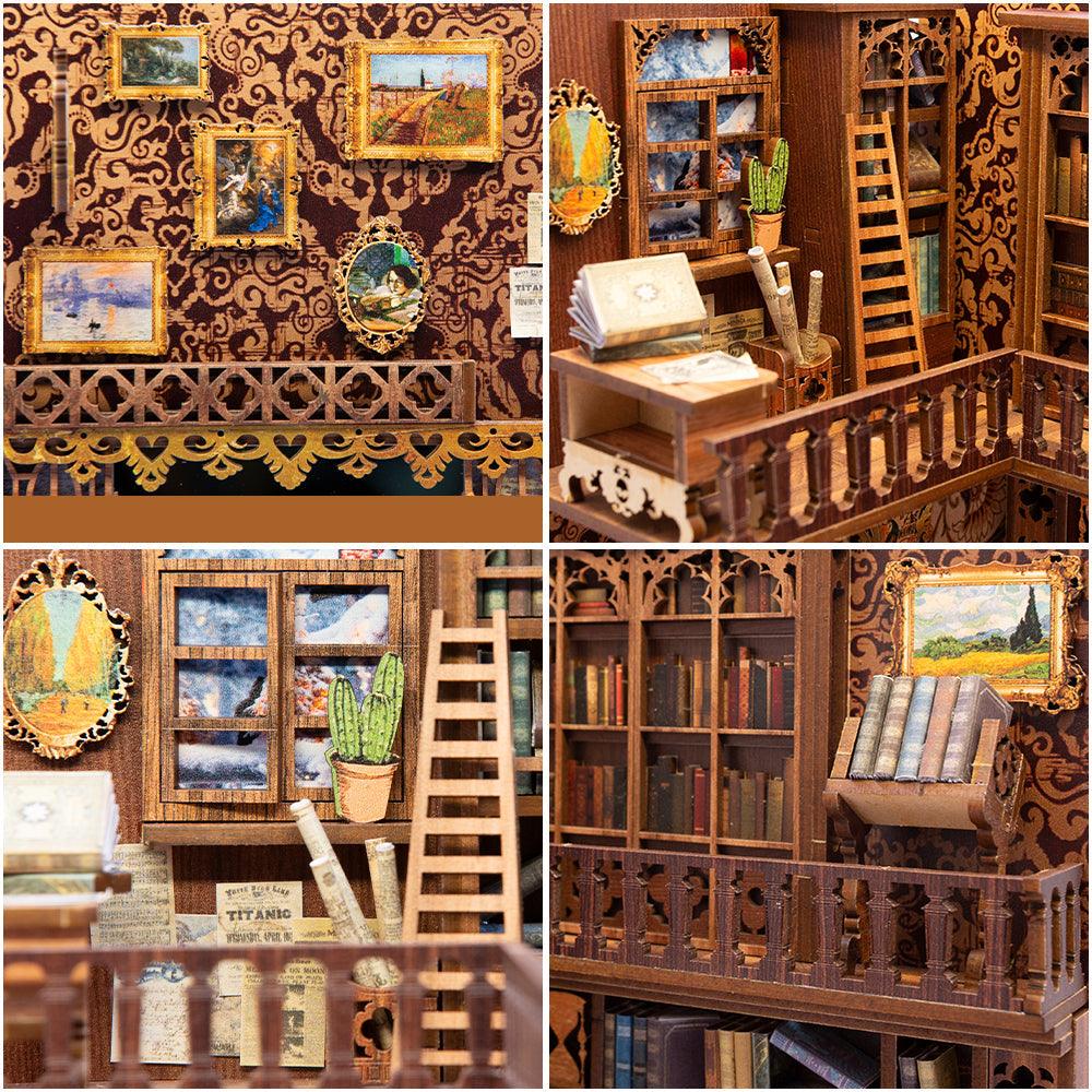 Diy Book Nook Shelf - Eternal Bookstore - DIY Booknooks by Extoril