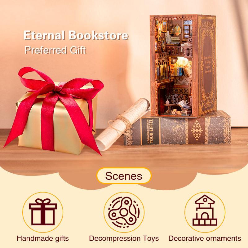 Diy Book Nook Shelf - Eternal Bookstore - DIY Booknooks by Extoril