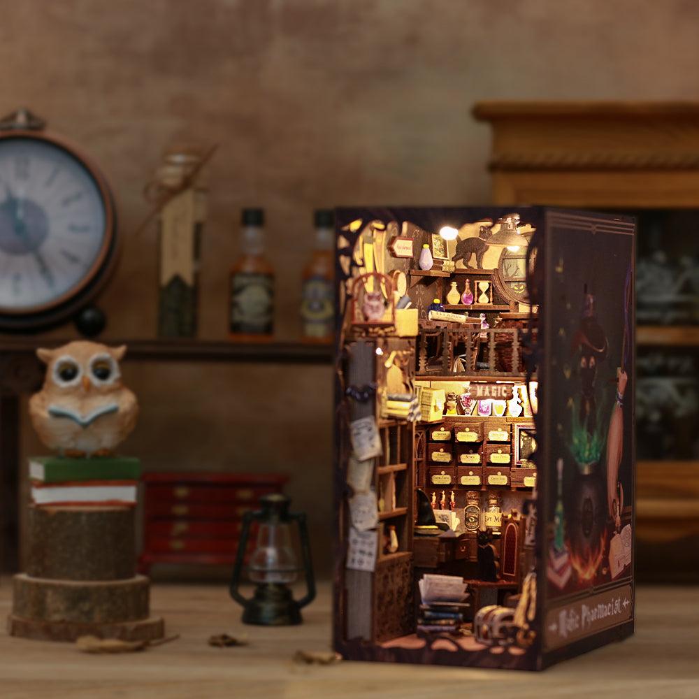 Diy Book Nook Shelf - Magic Pharmacist - DIY Booknooks by Extoril