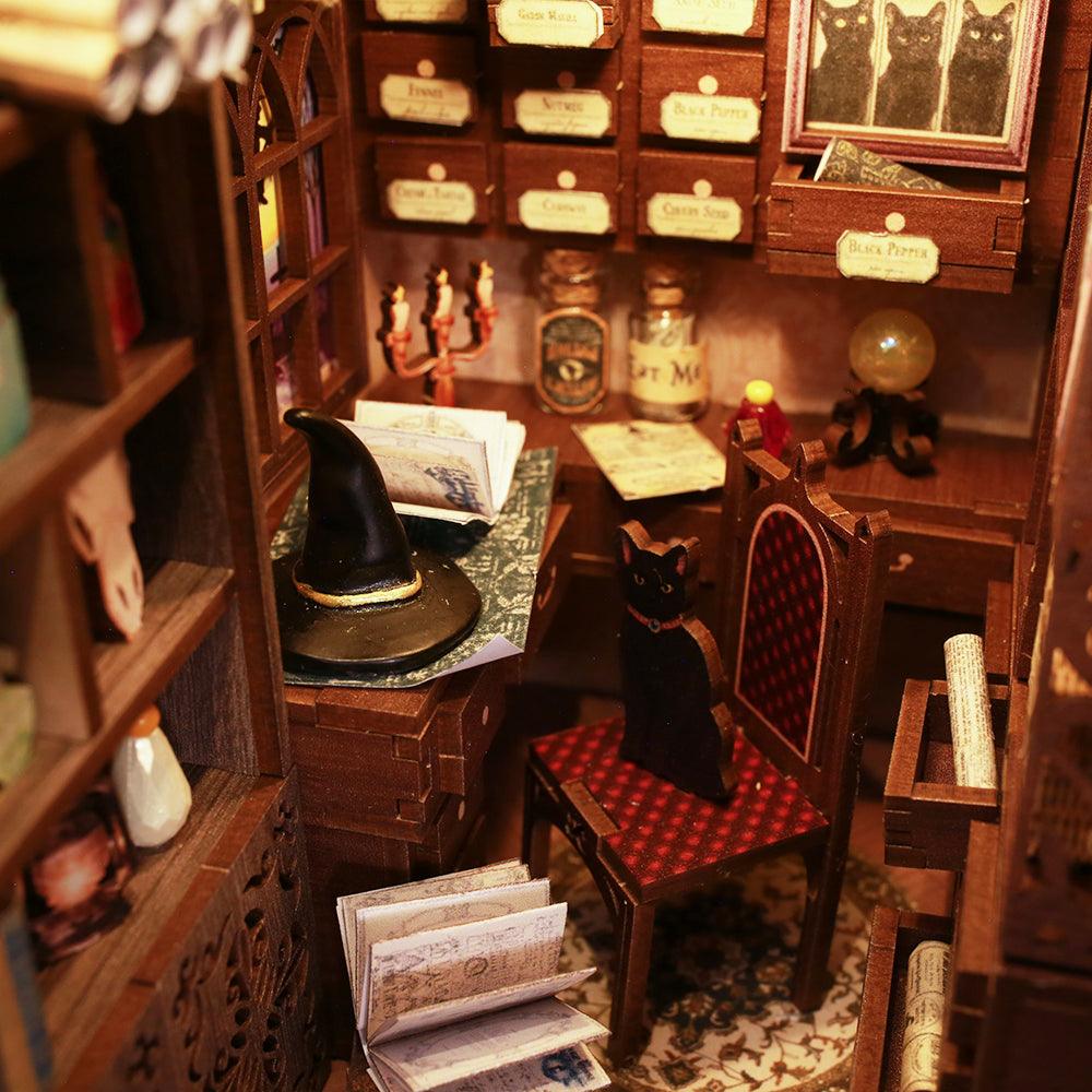 Diy Book Nook Shelf - Magic Pharmacist - DIY Booknooks by Extoril