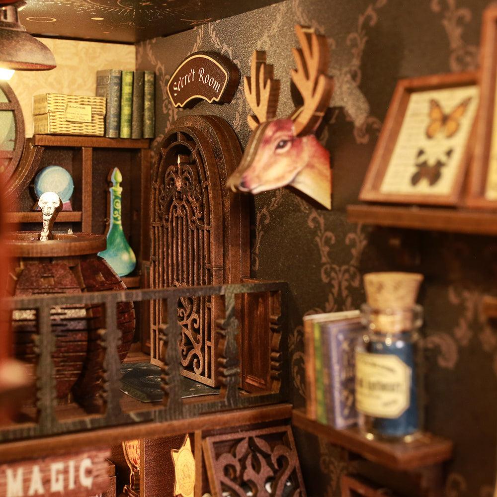 Diy Book Nook Shelf - Magic Pharmacist - DIY Booknooks by Extoril