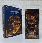 Diy Book Nook Shelf - Magic 3D Bookends Collection - DIY Booknooks by Extoril