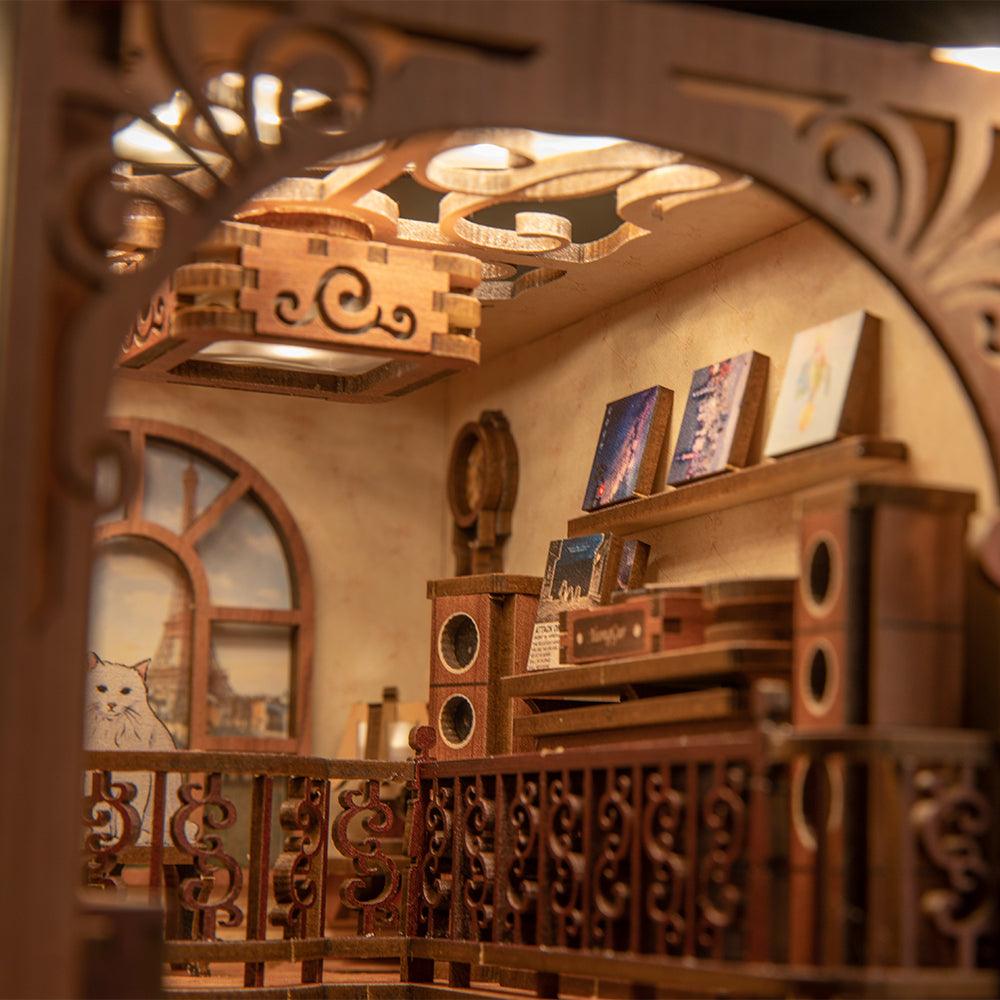 Diy Book Nook Shelf - The Secret Rhythm - DIY Booknooks by Extoril