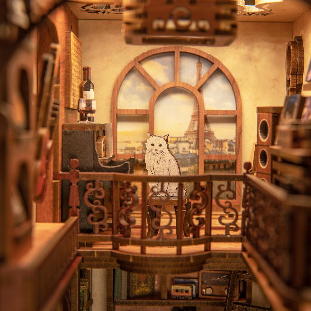 Diy Book Nook Shelf - The Secret Rhythm - DIY Booknooks by Extoril