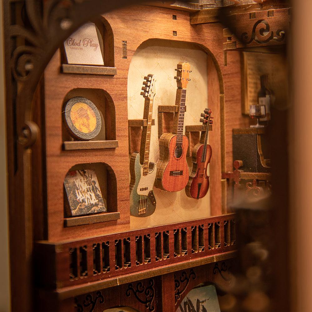 Diy Book Nook Shelf - The Secret Rhythm - DIY Booknooks by Extoril