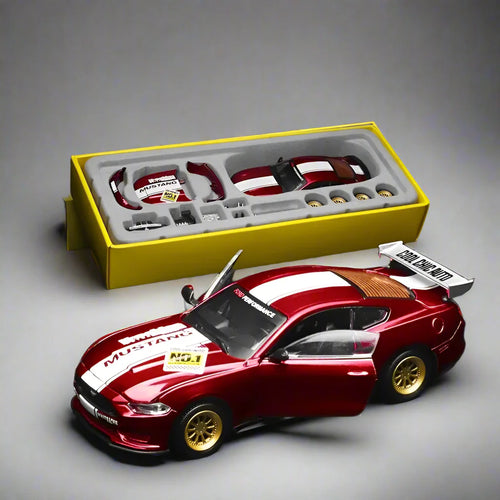 DIY 1:42 Scale Ford Mustang Alloy Car Model Kit - home decor by Extoril