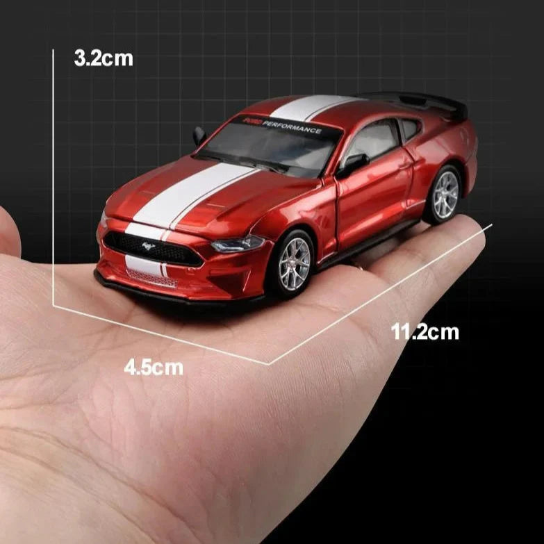 DIY 1:42 Scale Ford Mustang Alloy Car Model Kit - home decor by Extoril