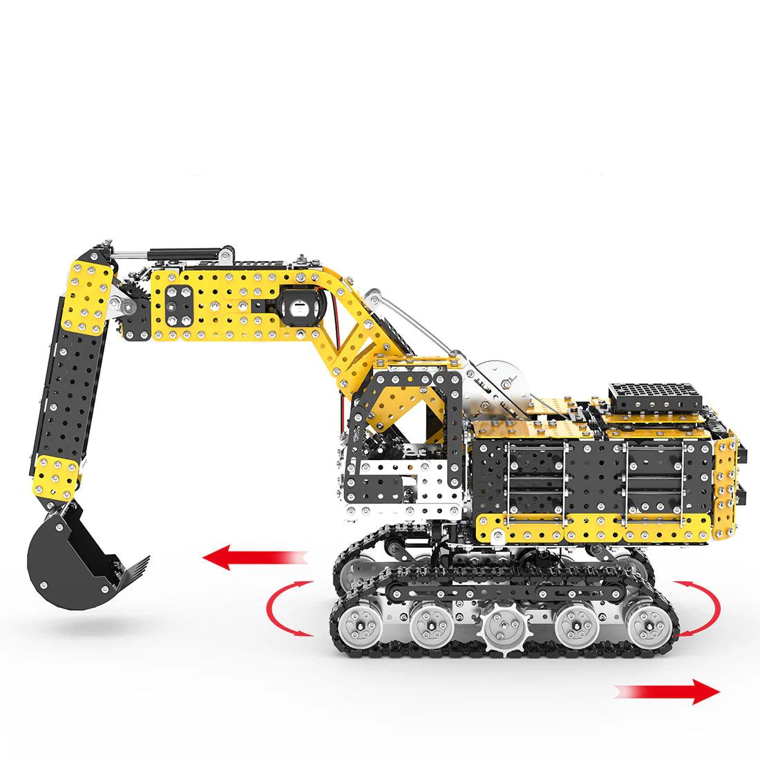 Remote Control Metal Excavator 3D Puzzle - Robotic by Extoril