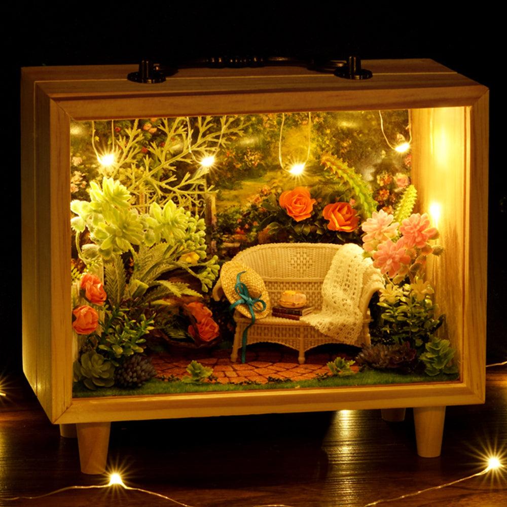 DIY Dollhouse Kit (Small wooden box) - DIY Miniature by Extoril