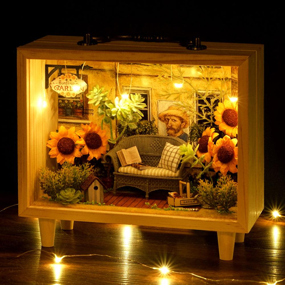 DIY Dollhouse Kit (Small wooden box) - DIY Miniature by Extoril