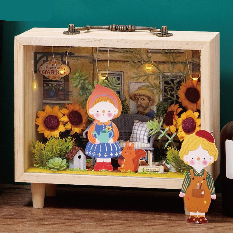 DIY Dollhouse Kit (Small wooden box) - DIY Miniature by Extoril