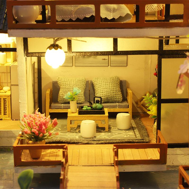 DIY Dollhouse Kit (Bamboo Courtyard ) - DIY Miniature by Extoril