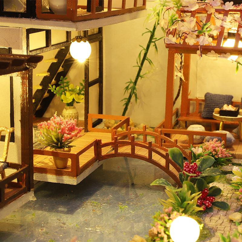 DIY Dollhouse Kit (Bamboo Courtyard ) - DIY Miniature by Extoril