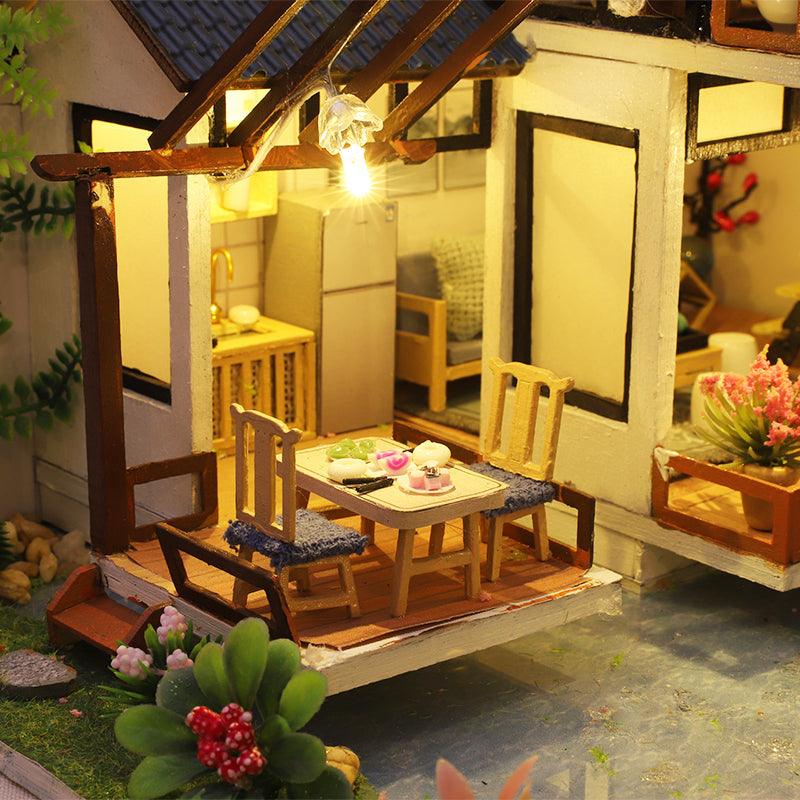 DIY Dollhouse Kit (Bamboo Courtyard ) - DIY Miniature by Extoril