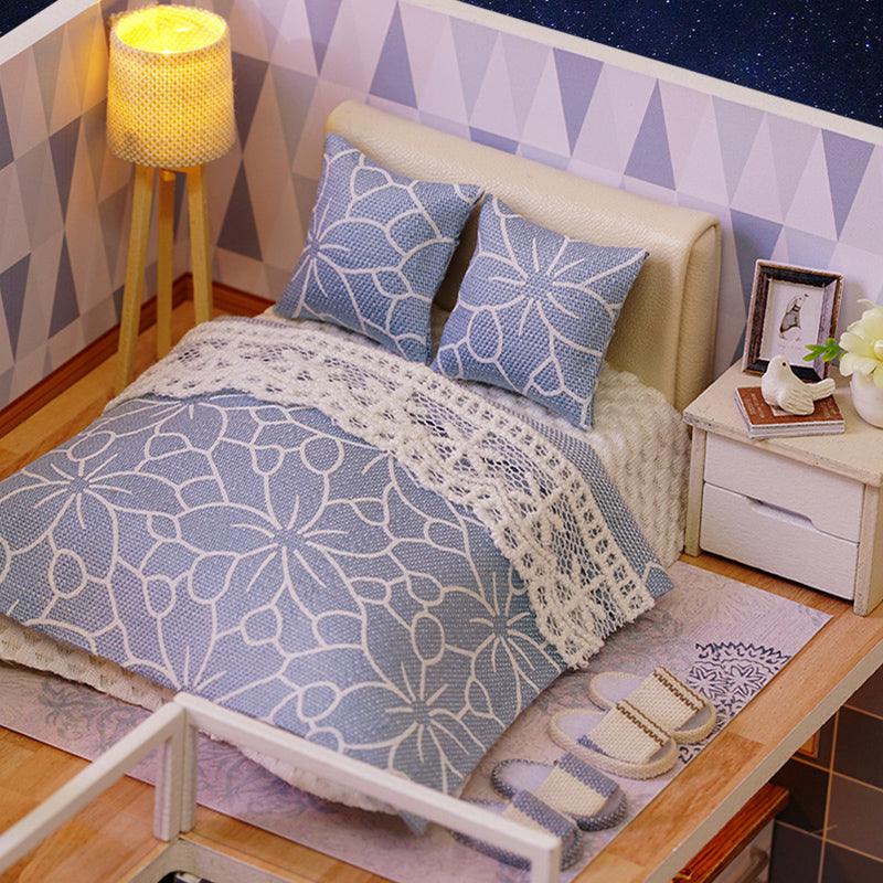 DIY Dollhouse Kit (Blue Time) - DIY Miniature by Extoril